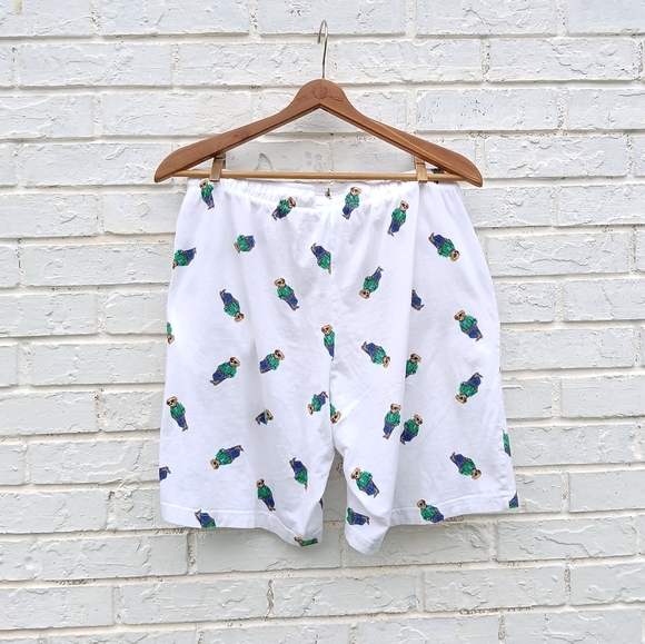 Polo Ralph Lauren All Over Bear Print Shorts - Picture 8 of 8